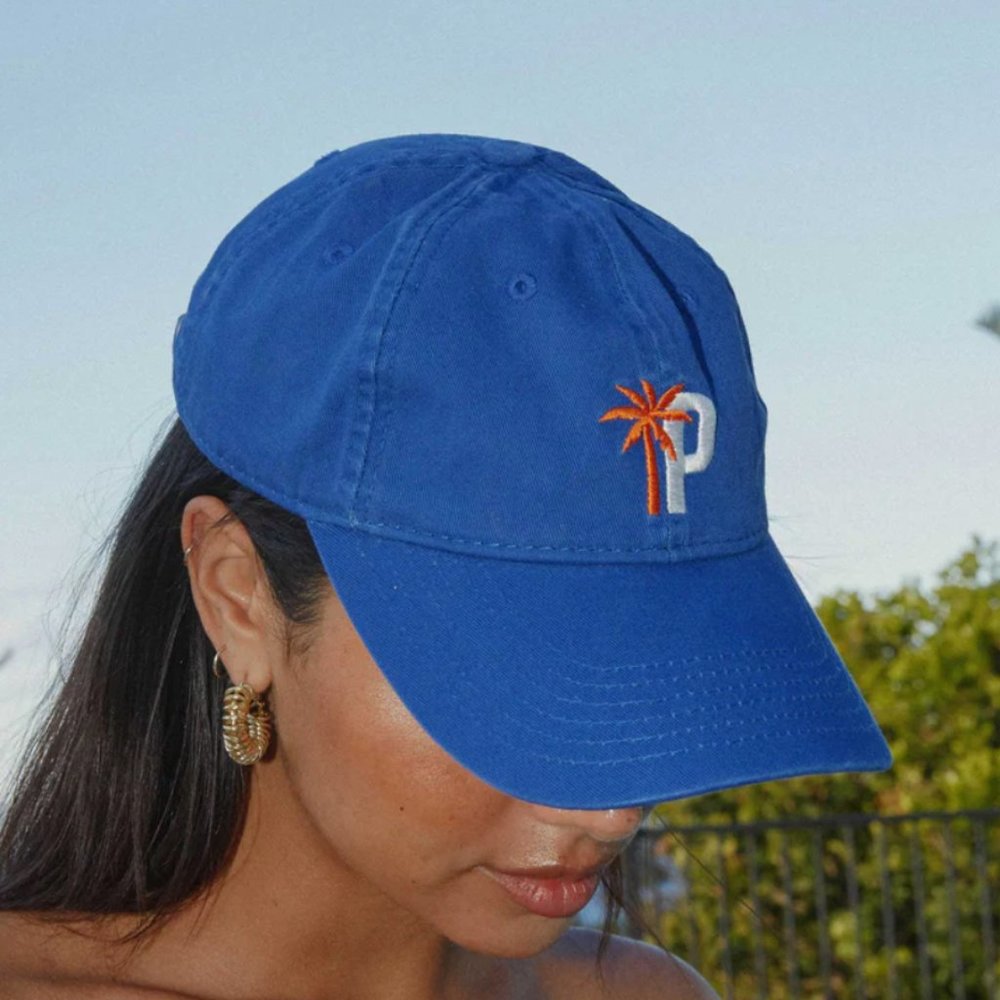 NWT Peppermayo Exclusive - Club Palma Dad Cap - Cobalt